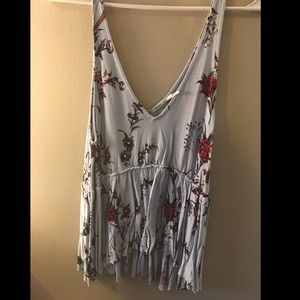 Urban outfitters floral tank